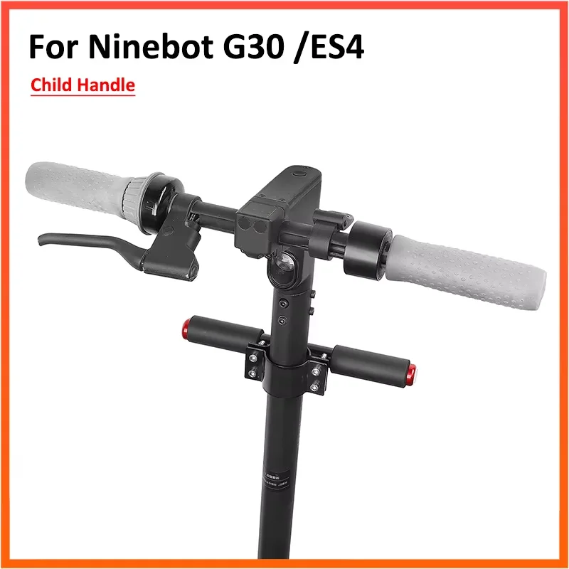 Kind Griff Für Ninebot MAX G30 ES2 E25 Elektrische Roller Mit LED Warnung LightProtection Pad Kinder Handerbar Armlehne