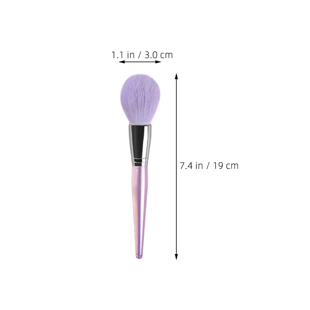 10 pièces de pinceaux de maquillage en cristal violet, professionnels, pour femmes, applicateur de poudre de fard à joues pour le visage, manche long, ensemble d'outils cosmétiques, beauté