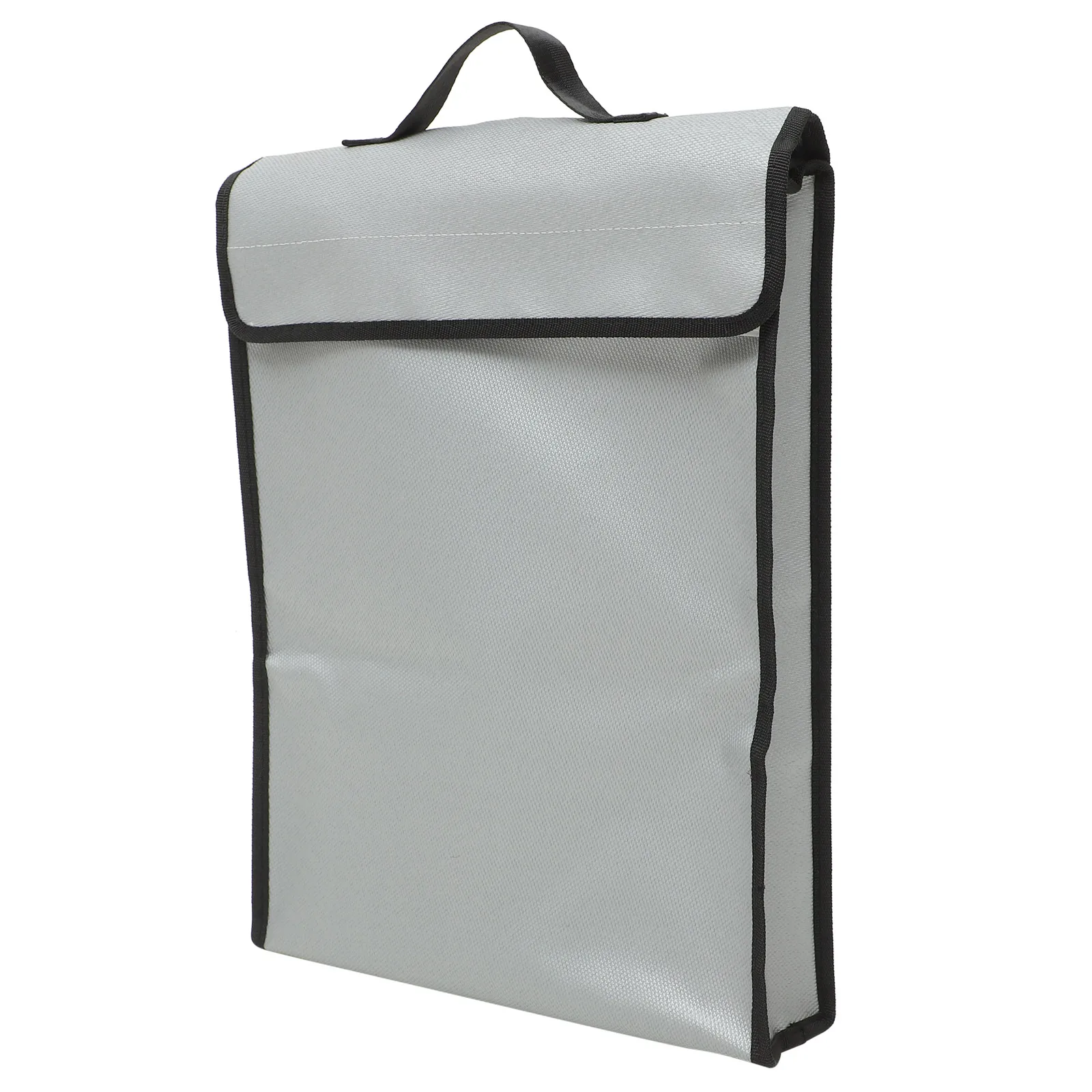 

Fireproof File Bag Waterproof Document Holder Resistant Three-dimensional Pouch and Bank