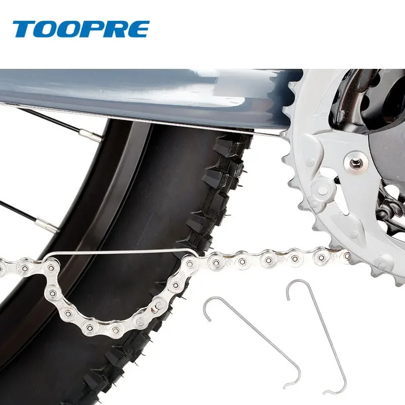 TOOPRE 304 Stainless Steel MTB Road Bike Chain Hooks Ultralight Bicycle Connecting Aid Tools High Quality Cycling Repair Tools