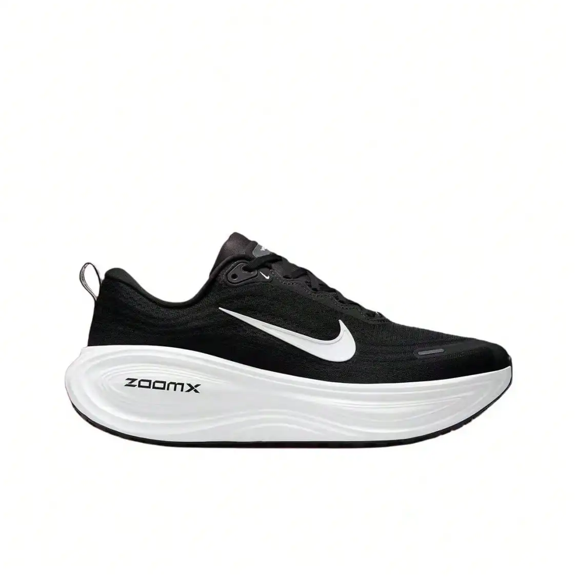 Nike Vomero Plus Fashionable & Comfortable, Mesh Anti-Slip Durable Low-Top Running Shoes, Black & White, Men HV8150-002