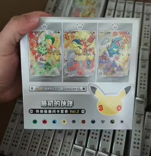 In Stock Pokemon 30th Anniversary Vol.2 Chinese Pokemon 30th Vol.2 Card First Partner Vol.2 PTCG TCG Pokemon Card image 3