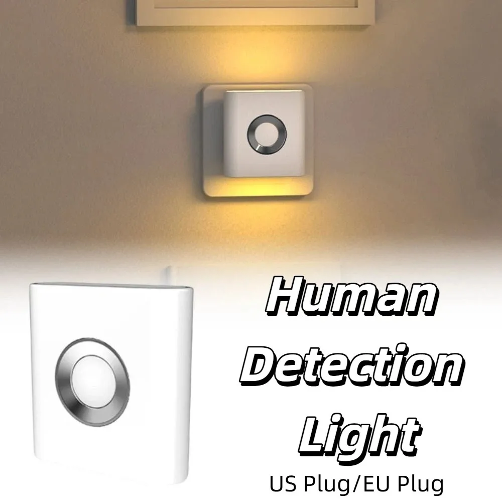 

Type C Rechargeable Motion Sensor Light Auto On/Off Mini Size Rechargeable Night Light Sleep-Friendly New Style LED Night Light
