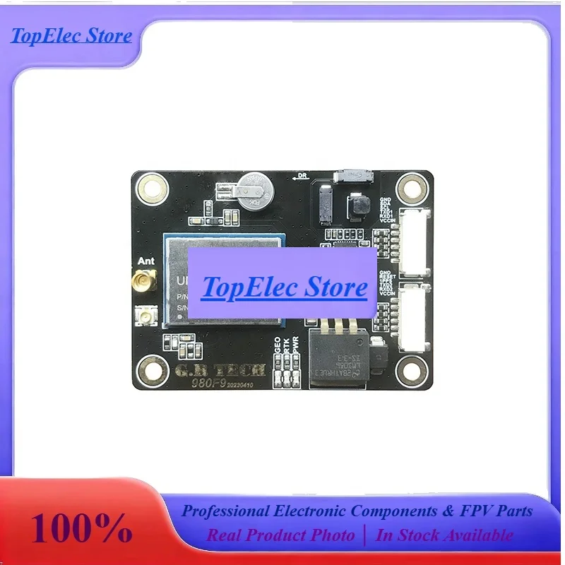 TOPesEM-980D2 Dr-one Parts Development Board U-AV UM982 RTK InCase PIN GNSS Receiver Board With Antenna Replace ZED-F9P