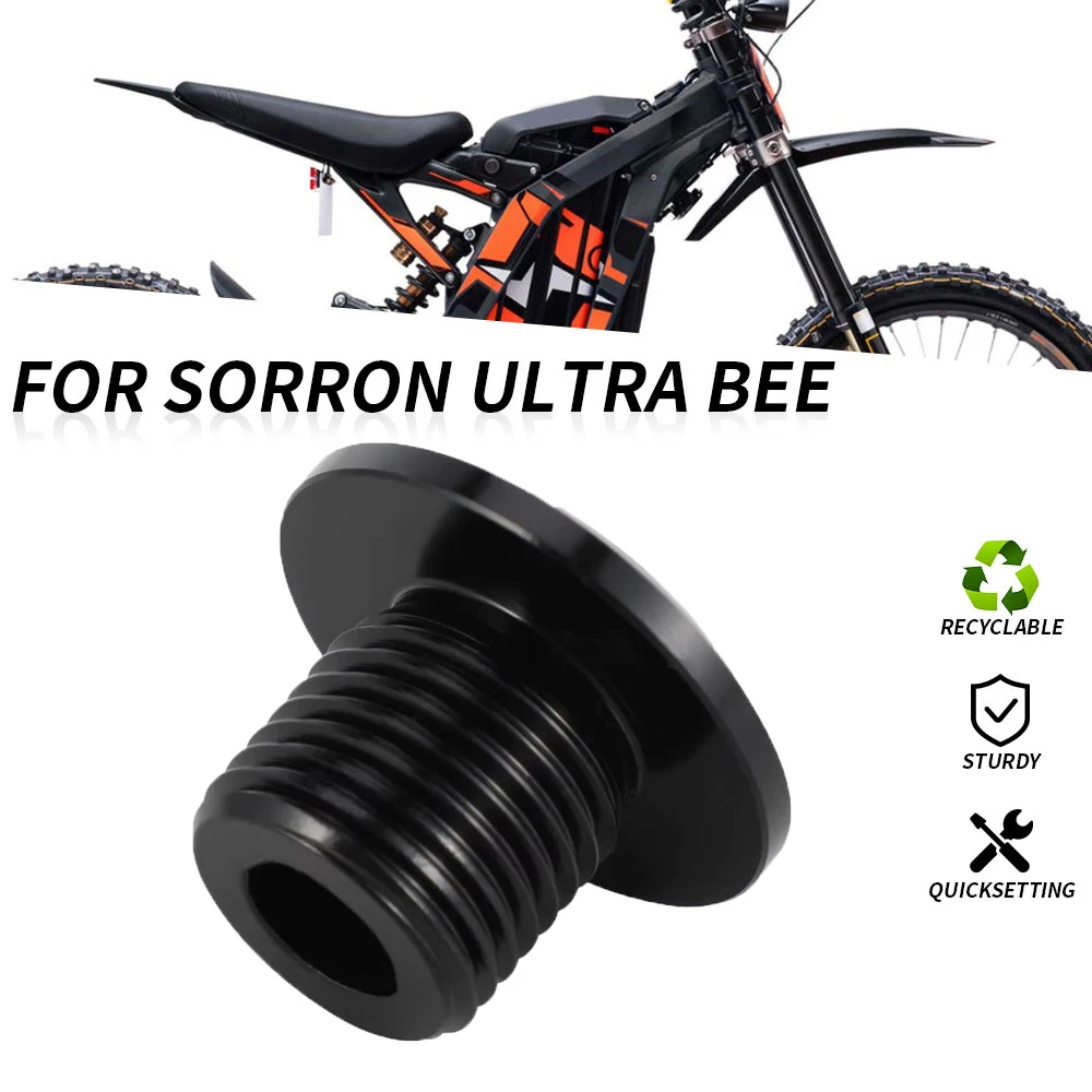 

Заглушка стопорной гайки оси колеса с ЧПУ для мотоциклов Ultra Bee, SURRON, электрических мотоциклов для бездорожья, аксессуары для блокировки оси, внедорожные принадлежности