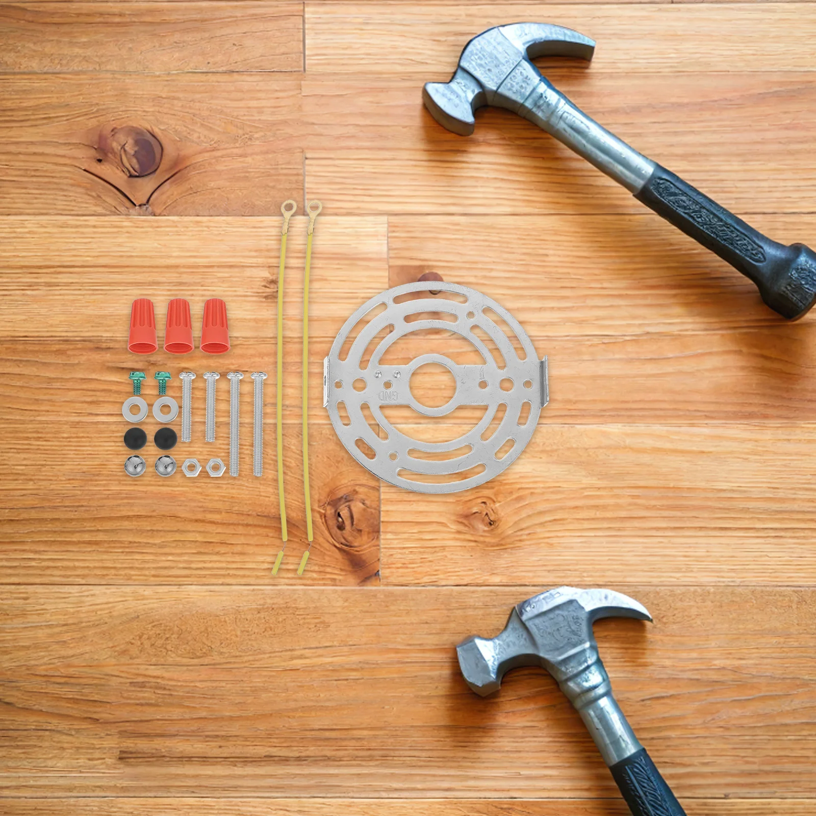 

1Set Light Fixture Mounting Bracket Round Crossbar For Wall Ceiling Lamp Chandelier Junction Box Adaptor Ceiling Light Mount