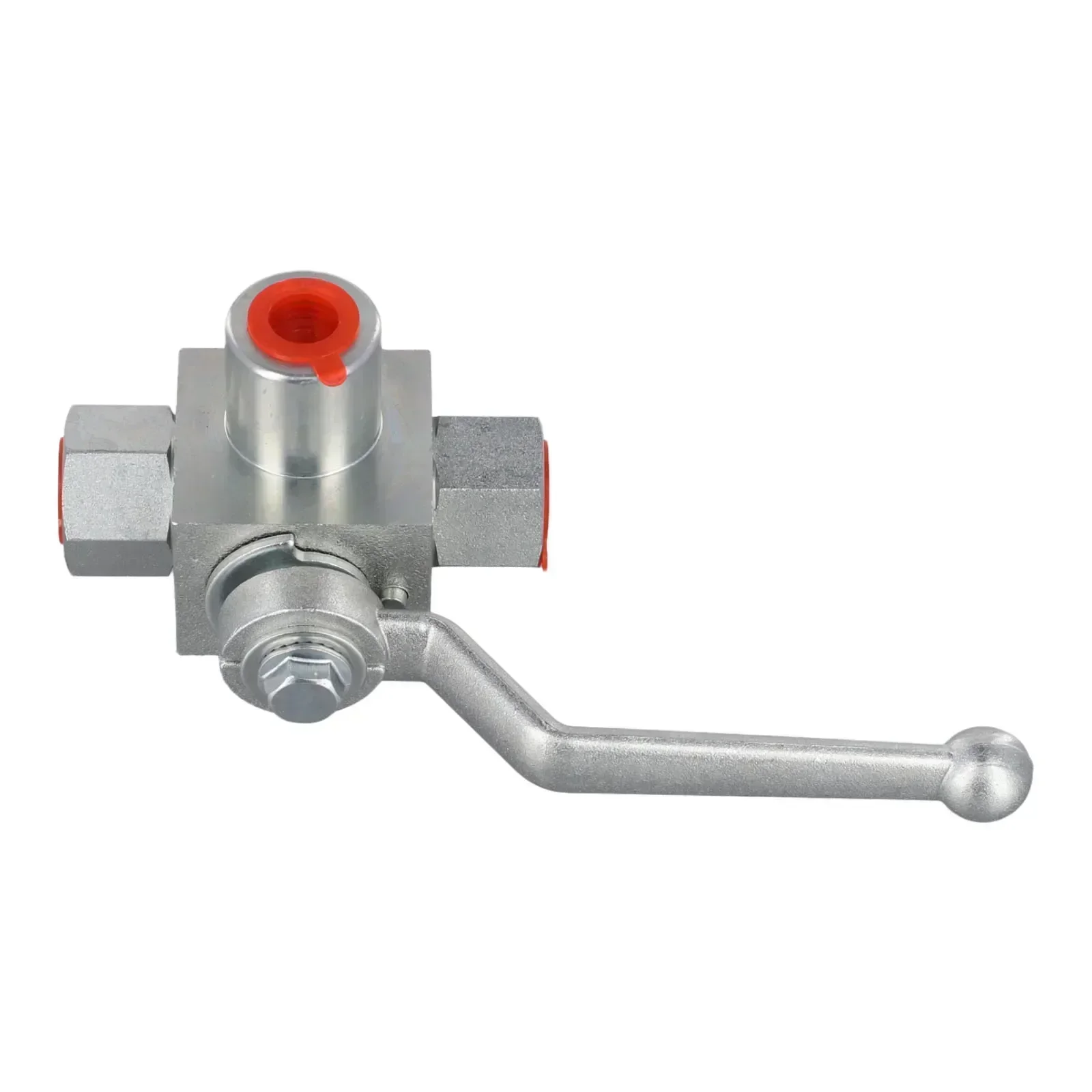 

Carbon Steel Hydraulic High Pressure Ball Valve 3 Way Tee Type 500 Bar MWP For Strong Corrosive Chemical Media