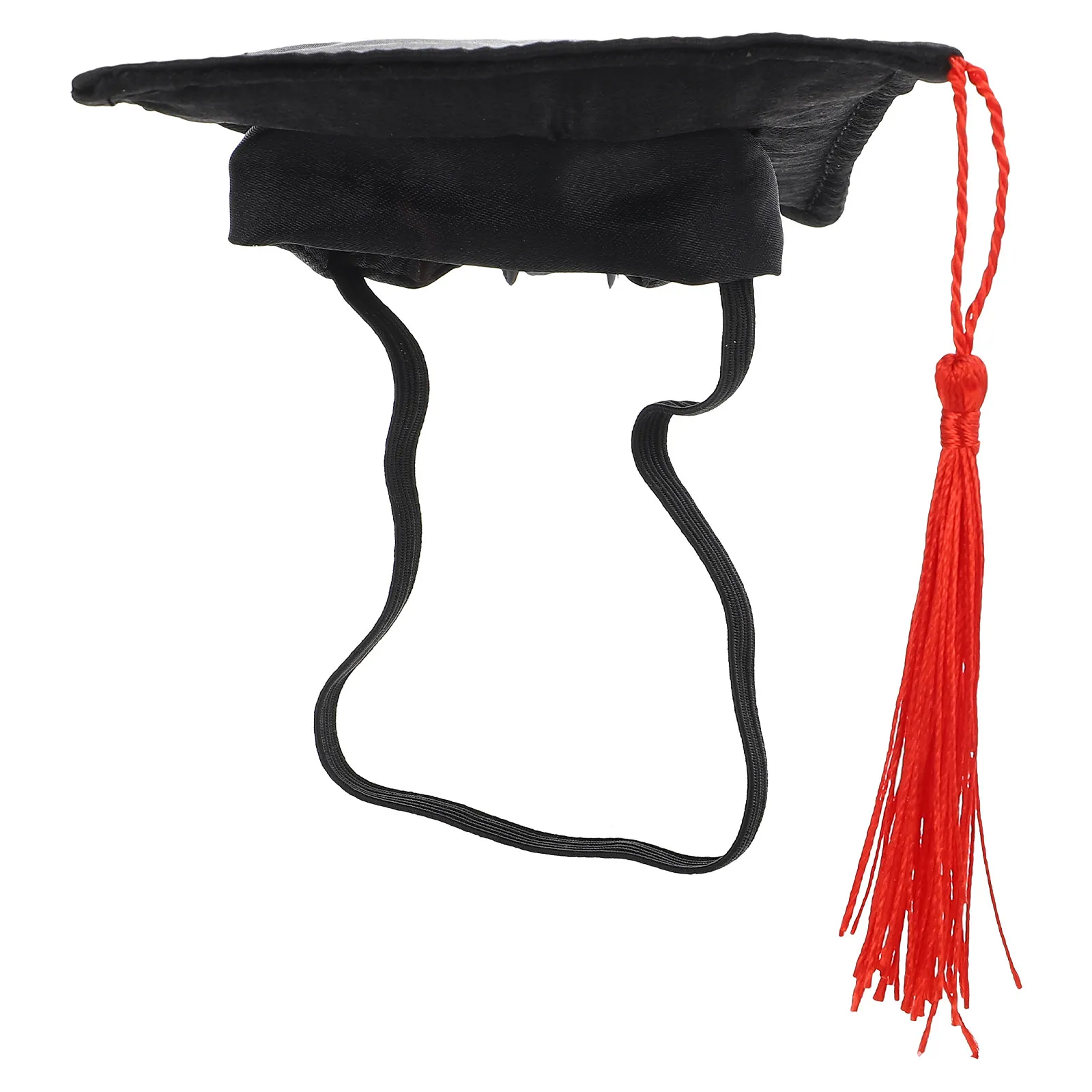 

Adorable Graduation Caps for Dollhouse Dress Up Lovely Decorative Hat Set Enriches Imagination Develops Self-Reliance Gift