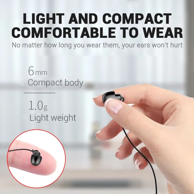 Wired Earphone HiFi Soft Silicone Headset In-Ear Earphone With Mic Noise Cancelling Mobile Phone Earphones For Xiaomi Huawei