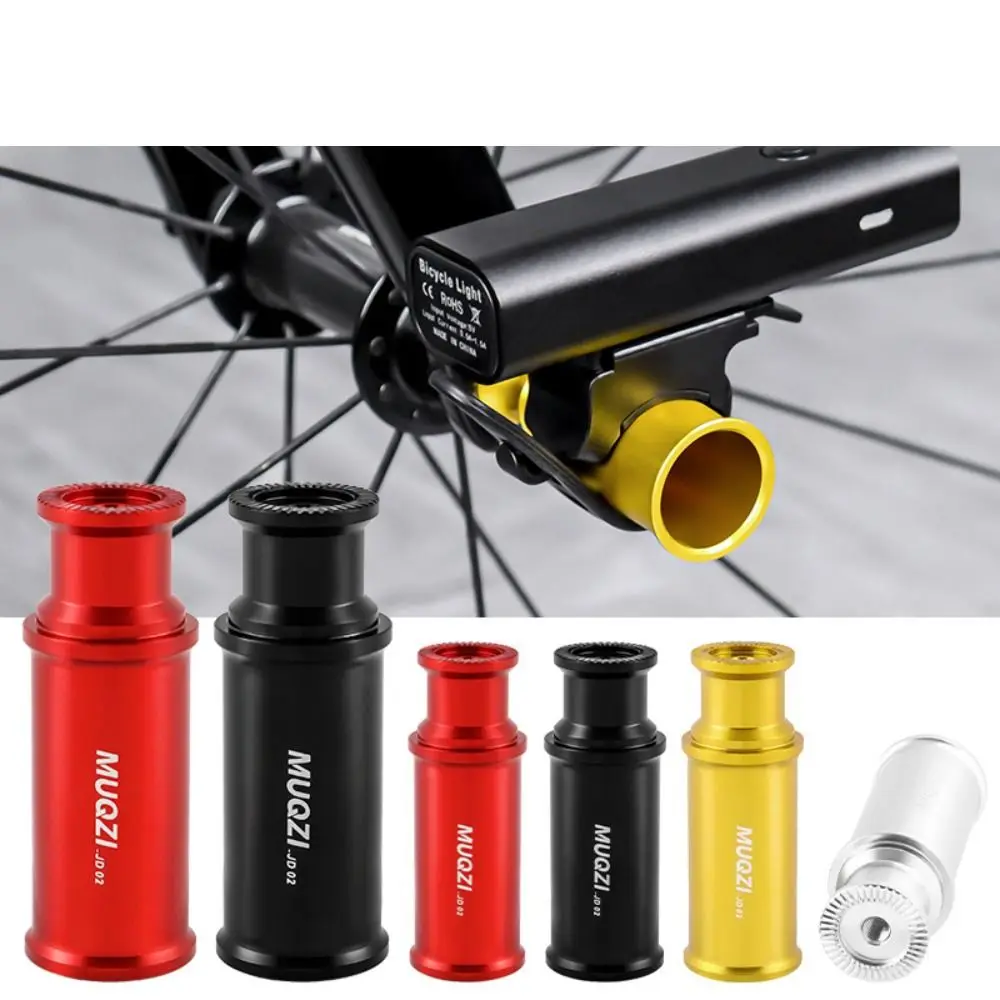 1Pc Bicycle Hubs Quick Release Lamp Holder Multi-color CNC Lightweight Durable Anodization Rear Dial Protector