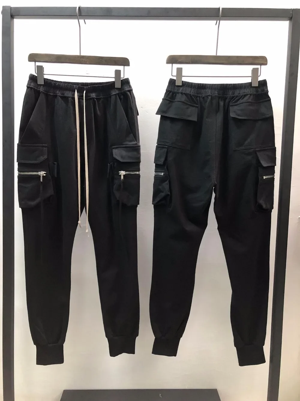 

Rick Cargo Pants 24FW Y2k Owen Seak Men Casual Clothing Sweatpants Spring Autumn Women Hip Hop Solid Loose Pants