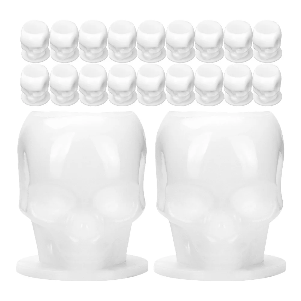 

200Pcs Plastic Tattoos Cups Ink Caps for Tattooing Reusable ABS Material Spill Proof Tattoo Supplies Containers