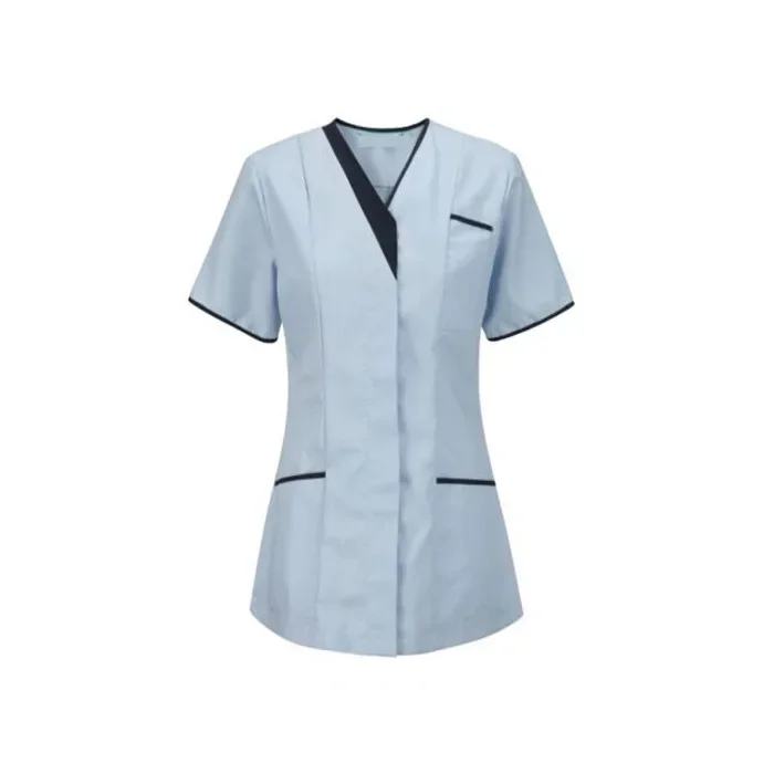 2024 beautician salon clothes show thin waist hospital washing clothes work clothes women's suit