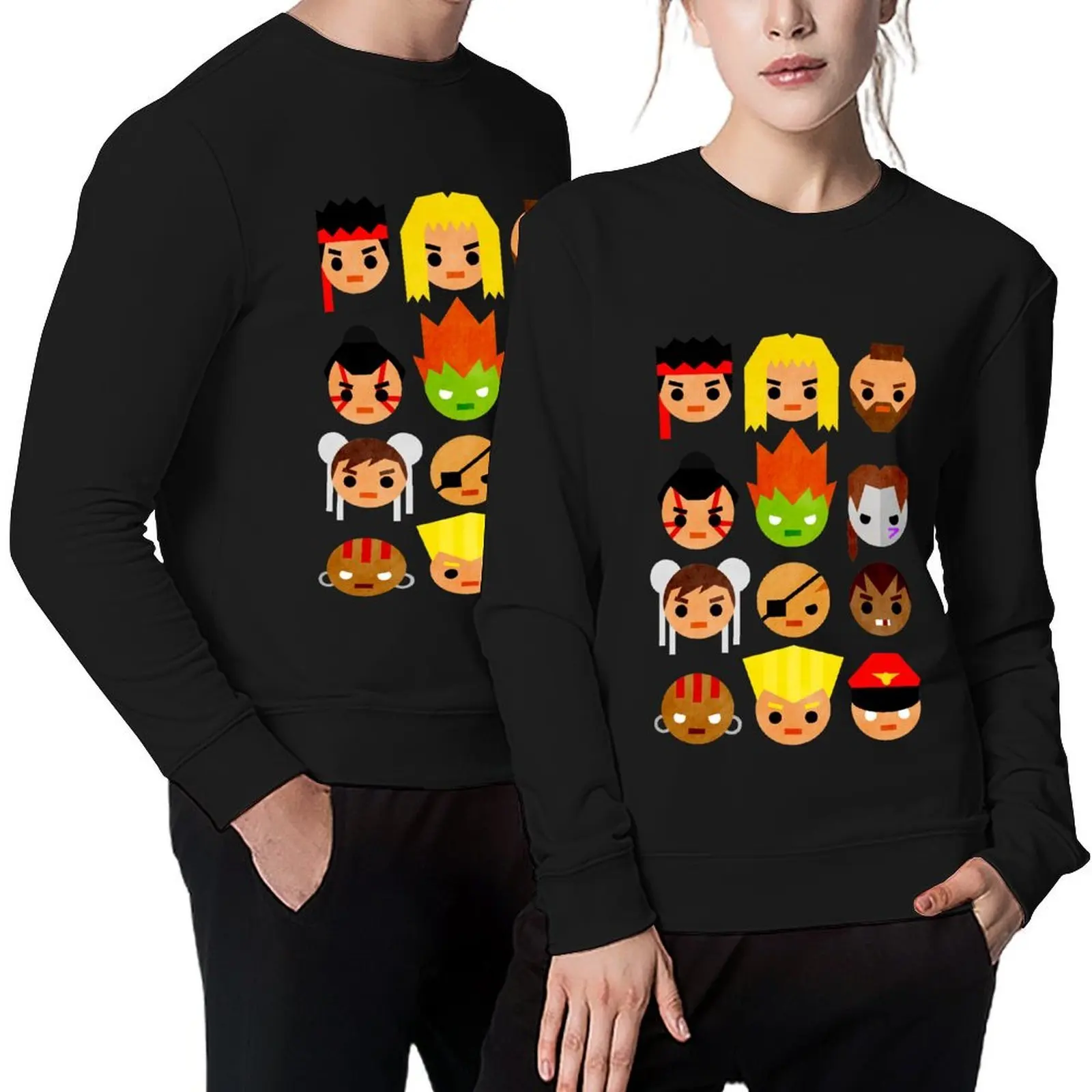

Street Fighter 2 Mini Pullover men's sweat-shirt men's autumn clothes male clothes men clothes sweatshirts for men