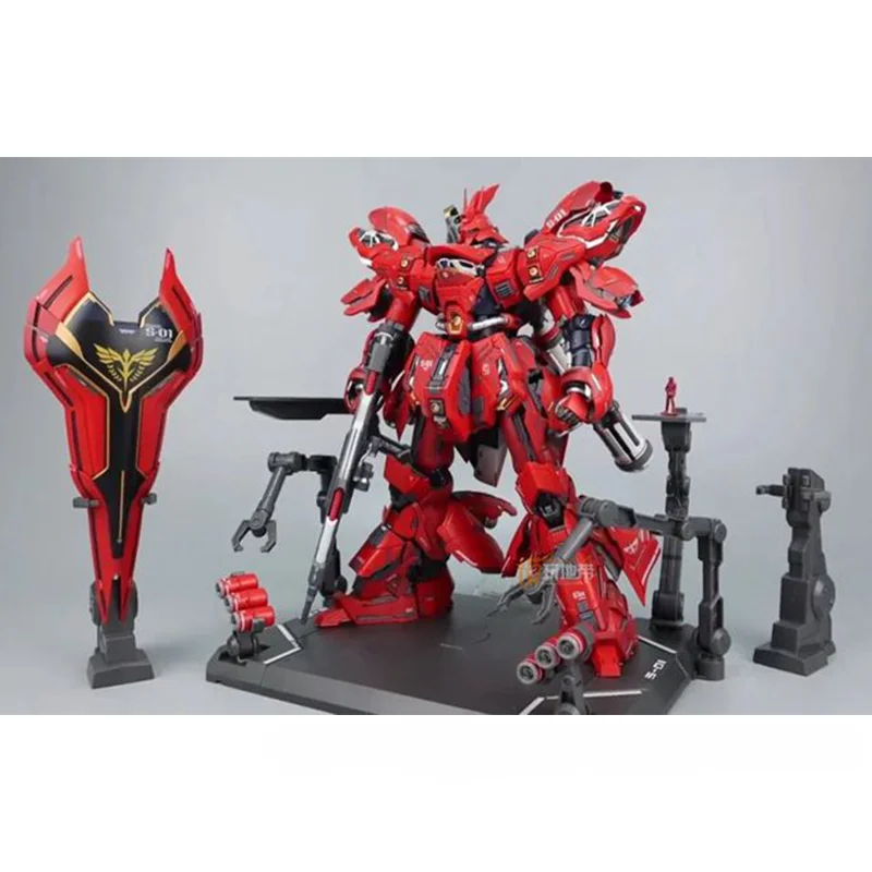 

SUIT FOR MG 1/100 SAZABI CONSTRUCTION BASE Plastic Anime Mobile Suit PVC Toys Figure Assembly Model Holder