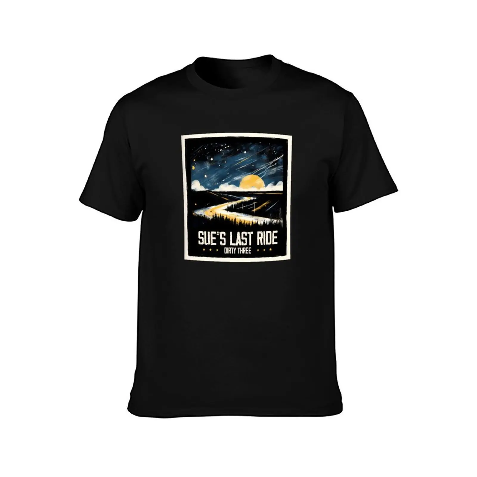 Dirty Three - Sue's Last Ride T-Shirt Moisture Control Sports Tee T-Shirt