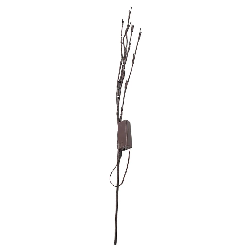 

LED Willow Branch Lights Unique Iron Wire Decor Bending DIY Shape Warm Color Christmas Party Lighting Prop Home nament