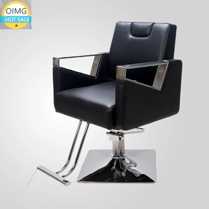 Comfortable Simple Barber Chair Barbershop Ergonomic Beauty Salon Salon Chair Equipment Sillon De Barbero Salon Furniture