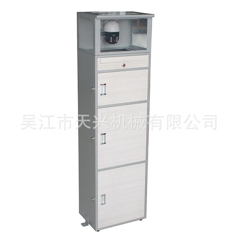 Outdoor express parcel storage box Solar camera Metal parcel box TX009PB-30