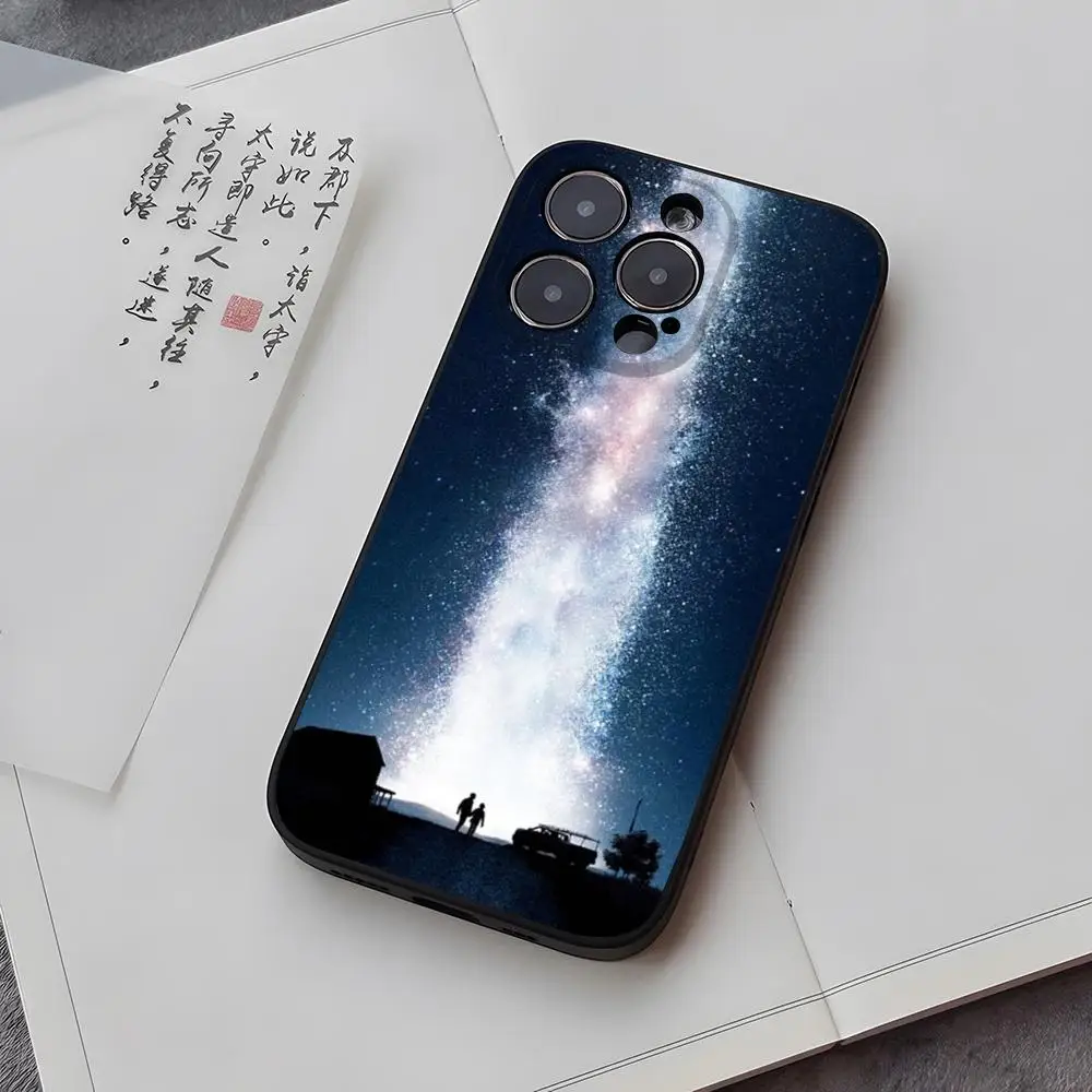 Interstellar Movie Phone Case Shell For Iphone 15ProMax 11 13 15 14 Pro Xs Max Mini Xr X 7 8 6 6s Plus Cover