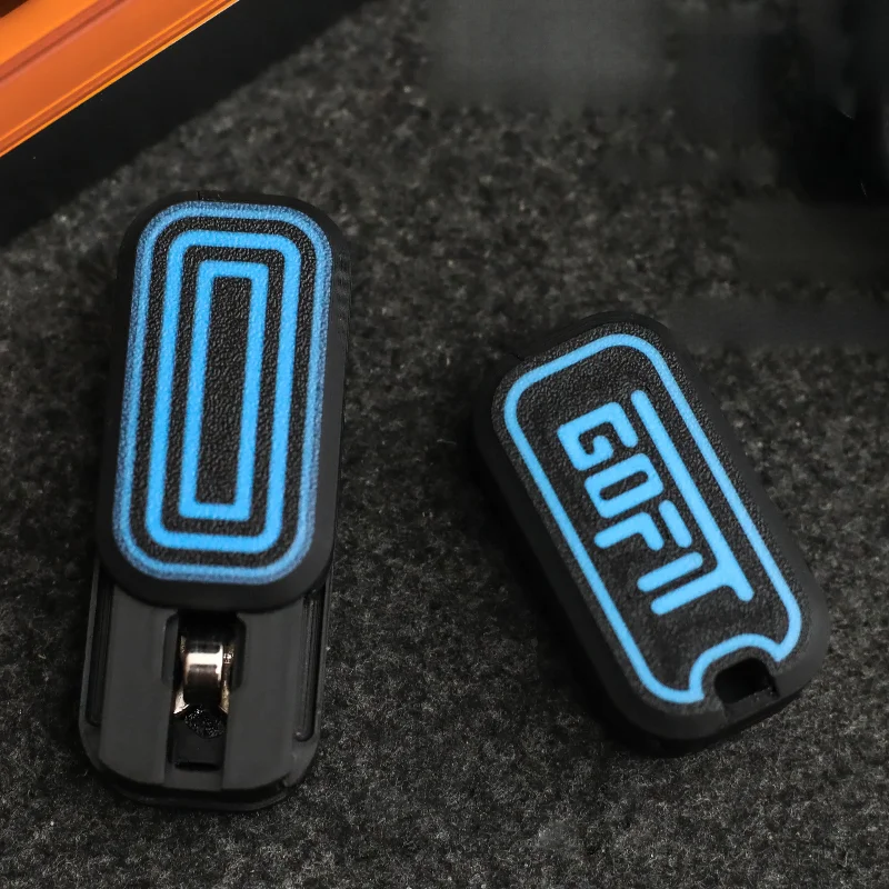 Fidget Mechanical Slider EDC Vibrate Magnetic Push Card Plate Haptic Coin EDC Stress Relief Sensory Toy Adults Anti Anxiety