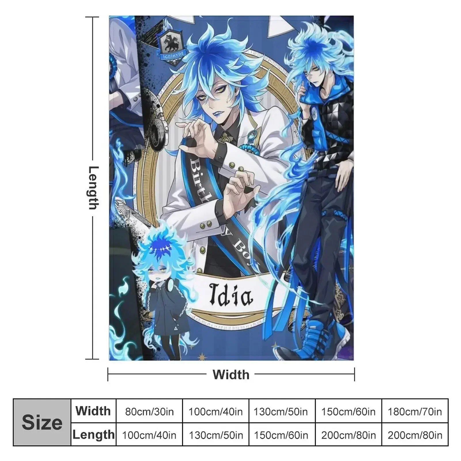 Idia Shroud Collage Throw Blanket Warm christmas decoration For Baby Beach Plaid on the sofa Polar Blankets