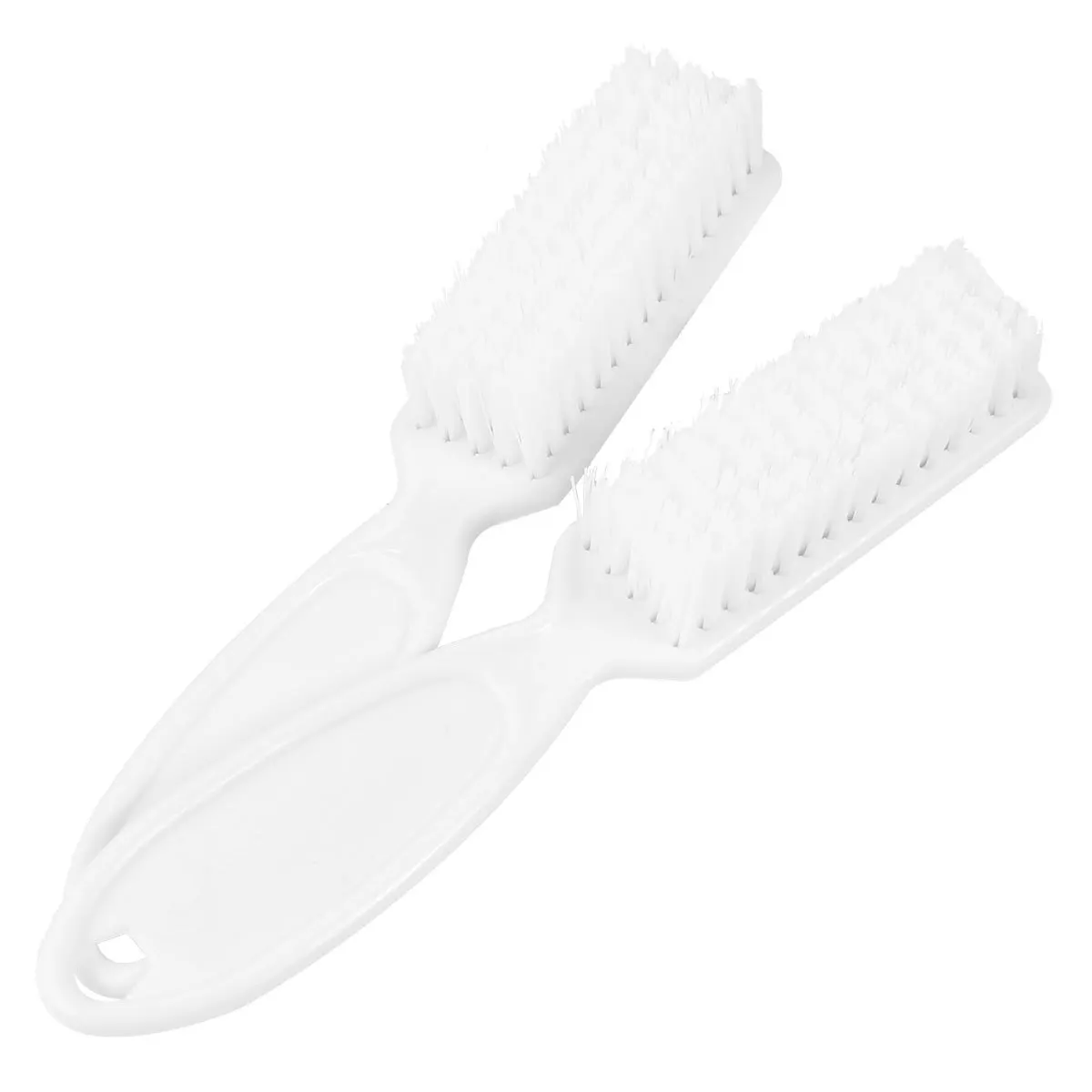 6Pcs 네일 아트 브러쉬 플라스틱 네일 먼지 청소 브러쉬 매니큐어 페디큐어 치료 홈 사용을위한 내구성 휴대용