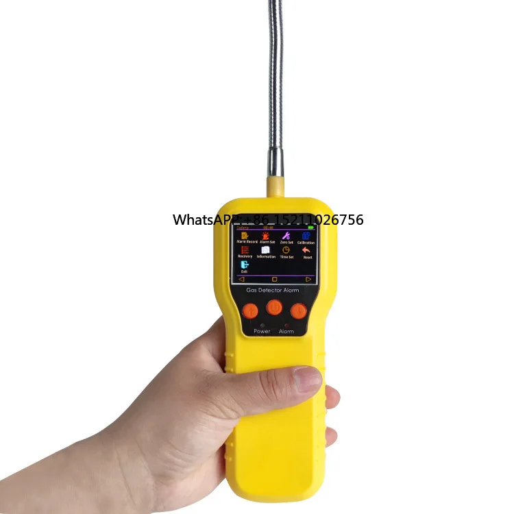 High-Precision Combustible Gas Detector Flammable Natural Gas Leak Alarm and Concentration Tester for Testing Equipment