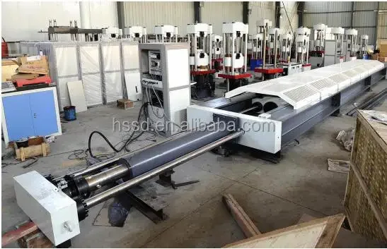 200t Hydraulic Sling Chain And Separating Disc Horizontal Tensile Testing Bench