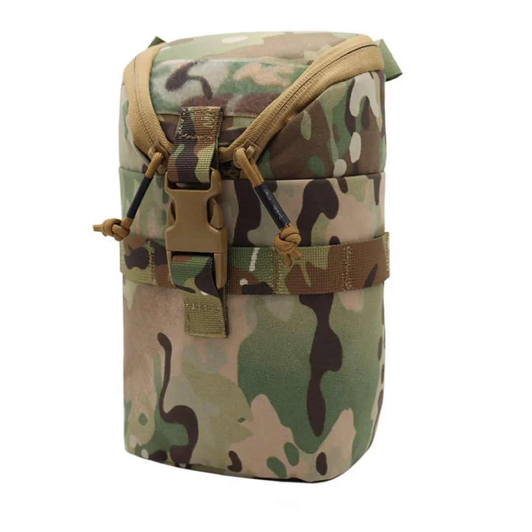 ‌Men Tactical Waist Pack EDC Fanny Pack with Quick Detach MOLLE Webbing Phone & Organizer Pouch for Outdoor Backpack Attachment