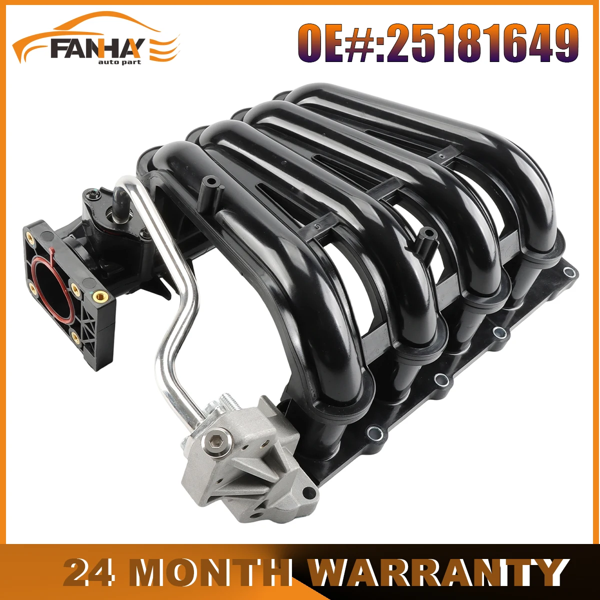 

Впускной коллектор, точно для Chevrolet Matiz 1.0 2008–2015 гг., номер GM25181649