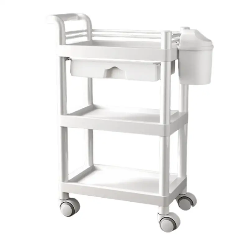 

Mobile Utility Cart Safe Rolling Cart Efficient Space Management Mobile Trolley With Easy-Glide Wheels Rolling Trolley Design