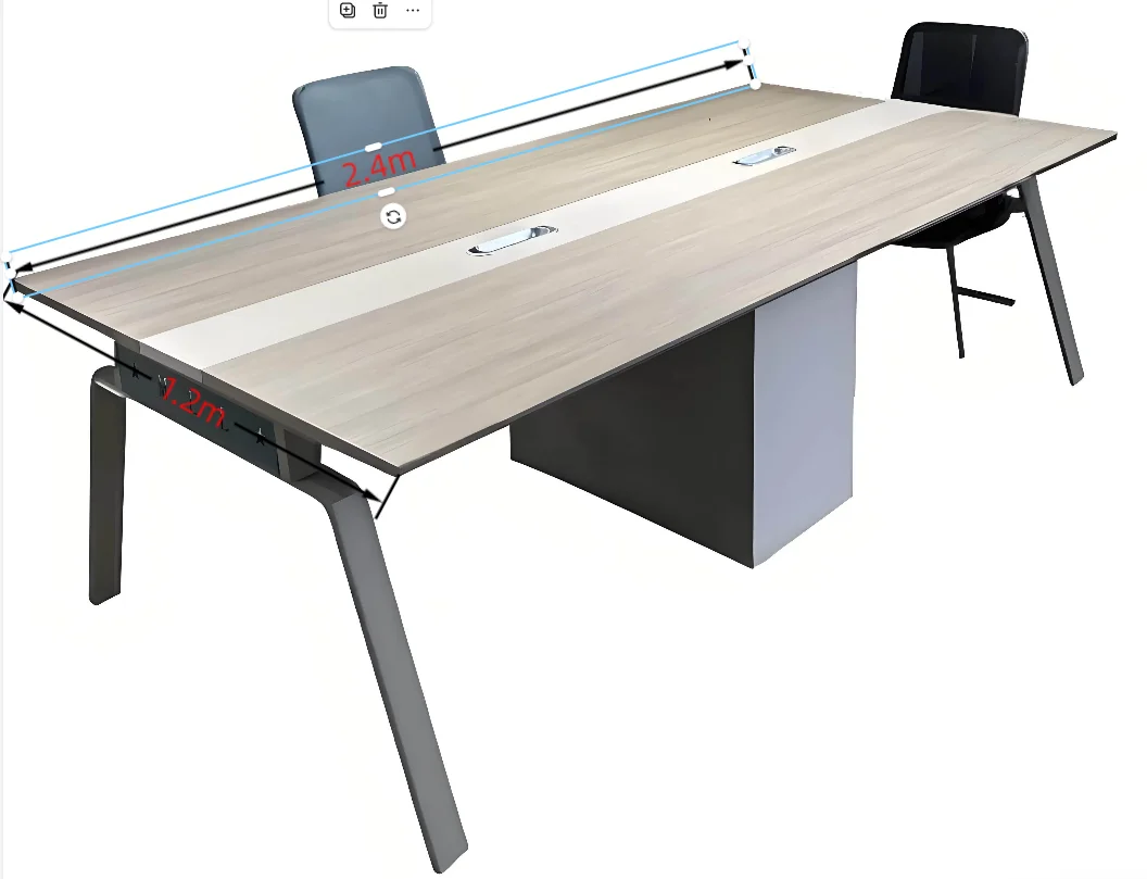 Luxury Business Modular  Work Station  Office  Furniture  Extendable Desks  Modern Design for  Meeting Room Conference Table