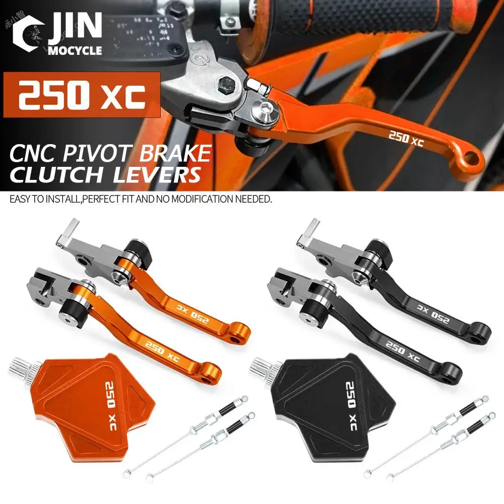 

Dirt Bike CNC Brake Clutch Levers Stunt Clutch Pull Cable Lever Replacement Easy System For SUZUKI 250XC DJEBEL 250XC 1998 -2006