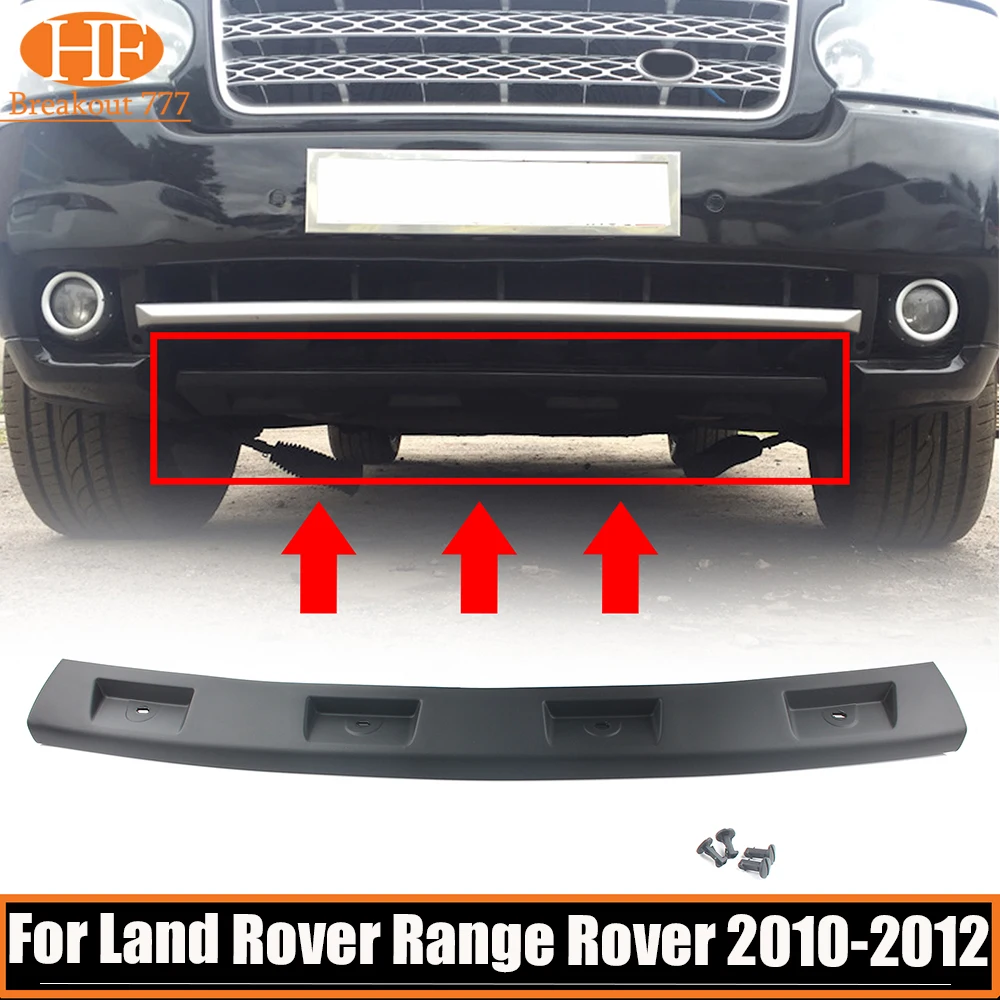 

Car Towing Eye Front Bumper Lower Cover Trailer Fender Spoiler Lip For Land Rover Range Rover 2010 2011 2012 LR018350