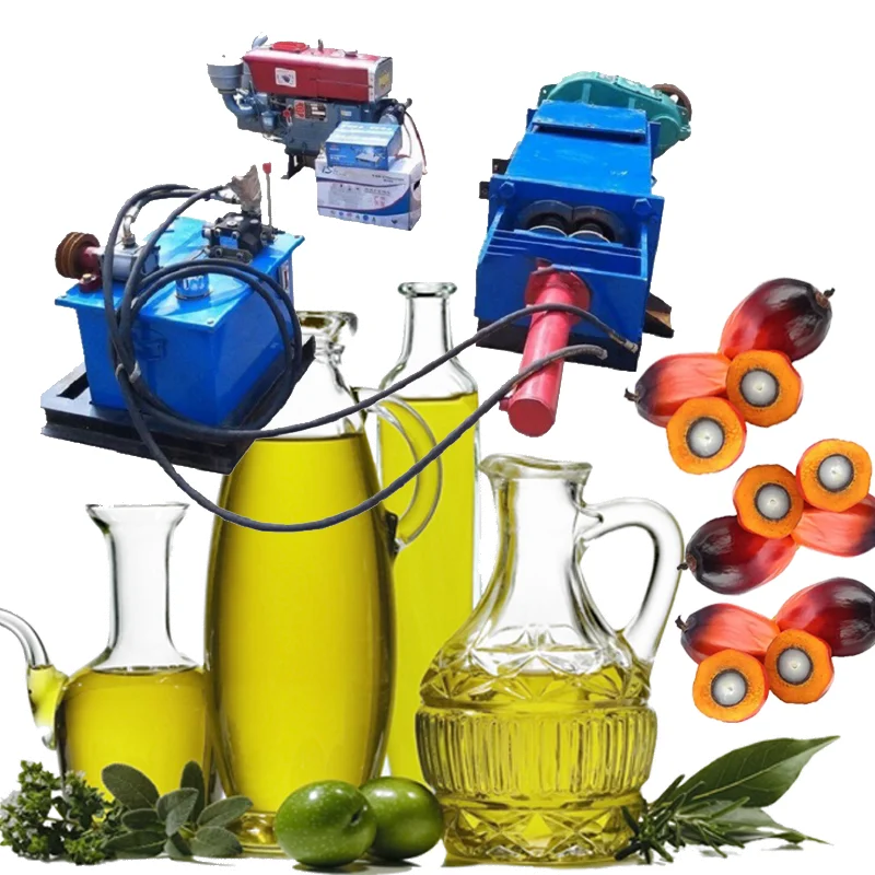 Large Capacity Palm Oil Press Soyabean Sunflower Coconut Oil Pressers Copra Palm Kernel Flaxseed Oil Extraction Machine