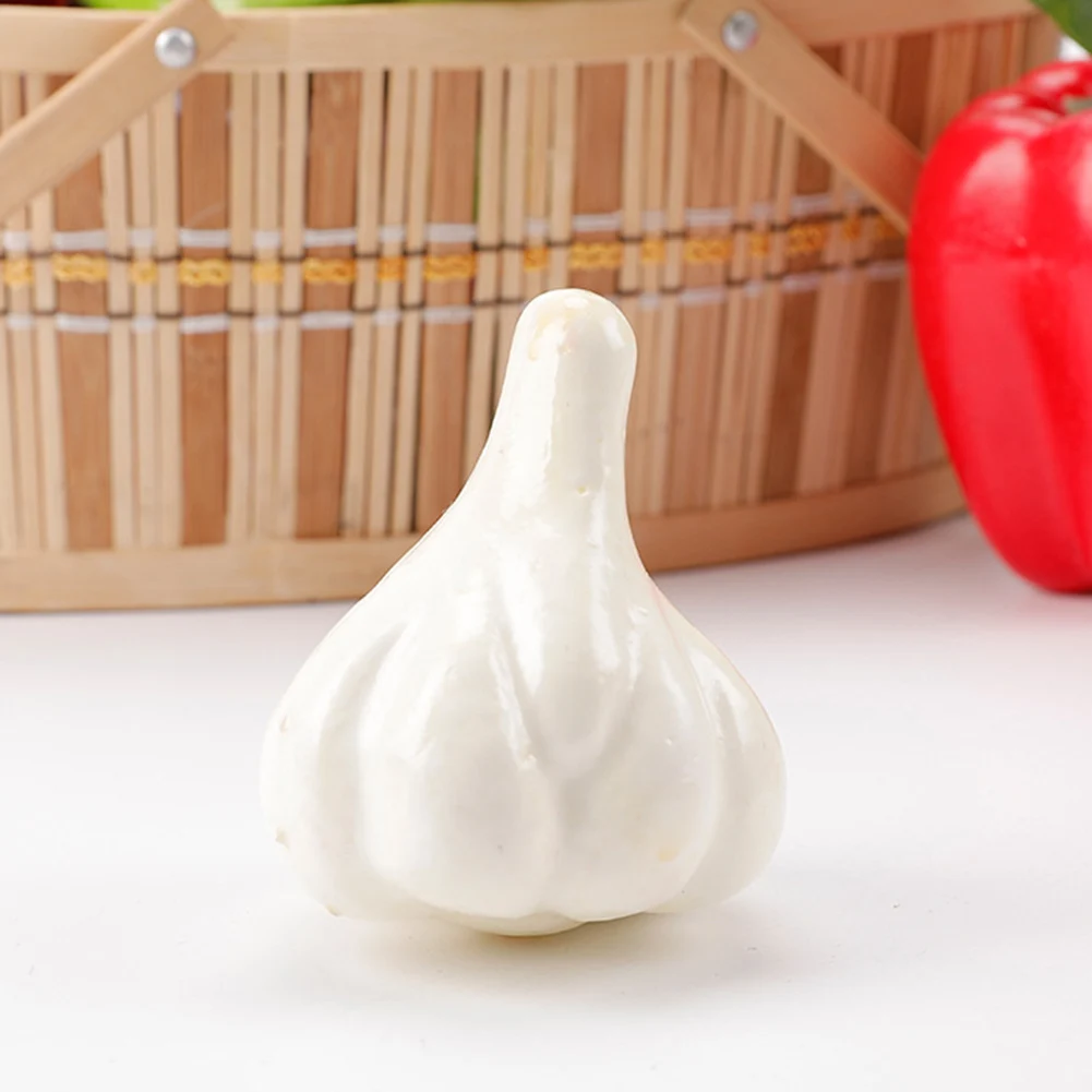 1 pz simulazione frutta e verdura decorazione domestica ornamento scena accessori fai da te giocattoli per bambini in PVC verdure finte