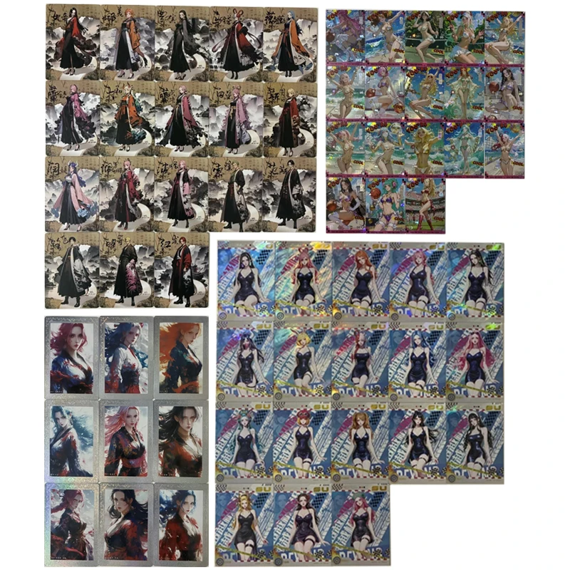 

Наборы карт японского аниме ONE PIECE Rebecca Kalifa Vinsmoke Reiju, коллекционные карты, подарки на Рождество, день рождения, детские игрушки