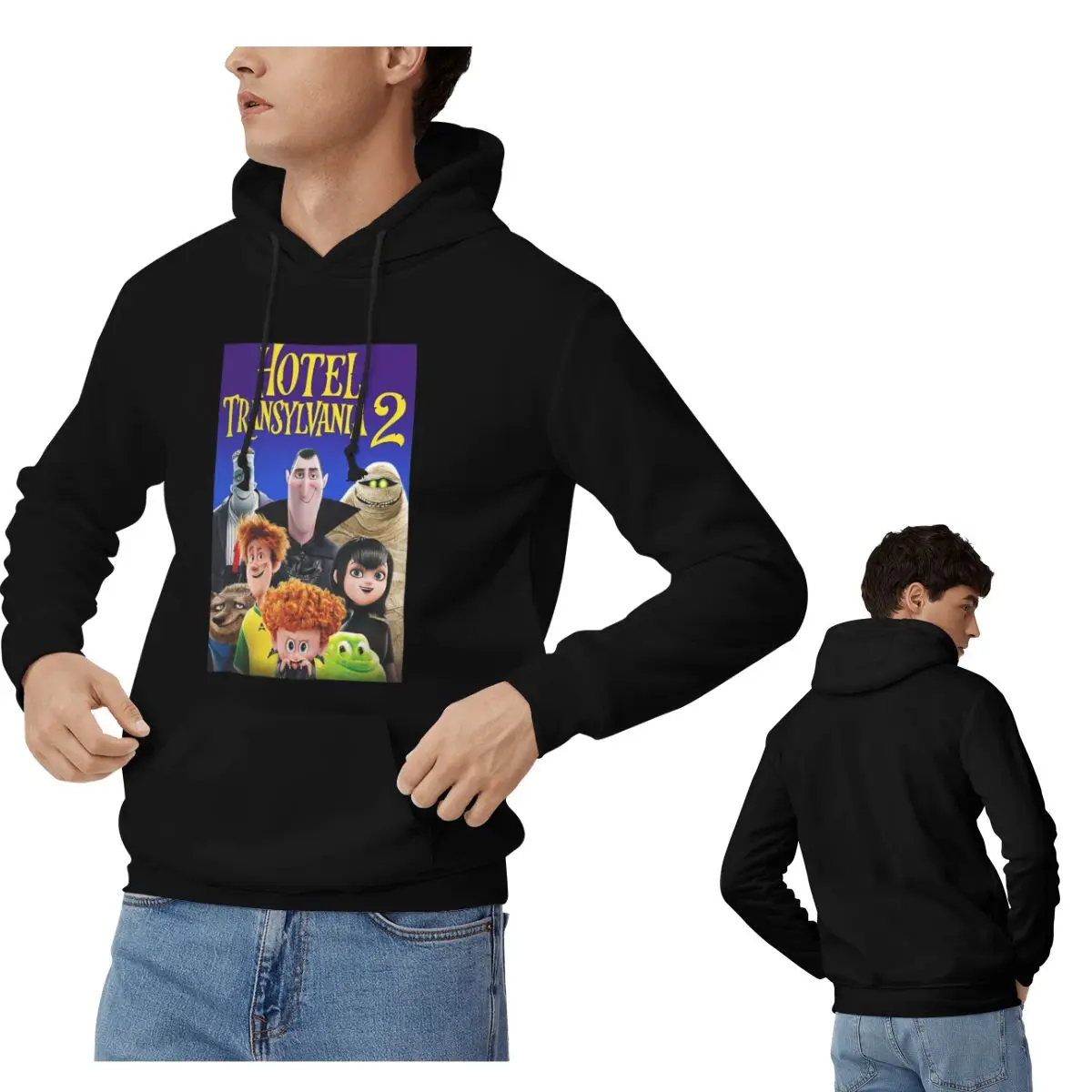 Hotel Transylvania Hoodies Men Women Casual Pullover Sweatshirt Hip Hop Long Sleeve Streetwear Autumn Winter