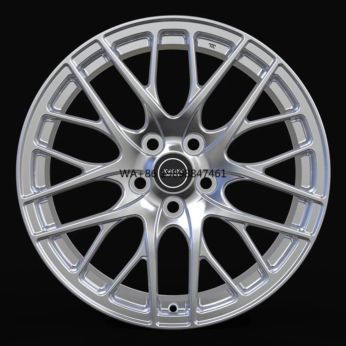 

Customized 17-24 Inch Forged Aluminum Alloy Wheels Multi-Strip Deep Dish Design with 100mm PCD