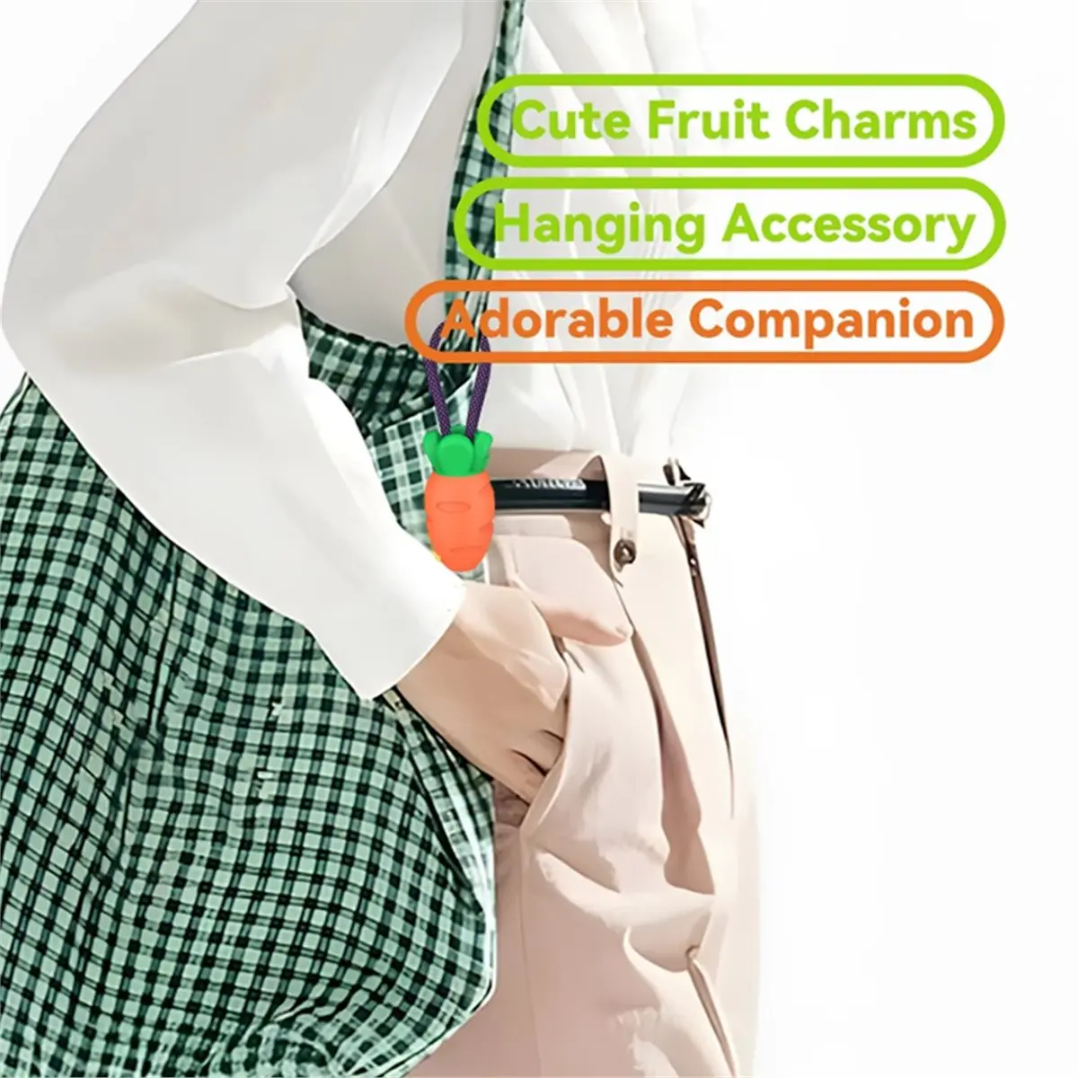 240W Type C Cable Short USB C Cable Portable Keychain with Cable Organizer for 17 Accessories