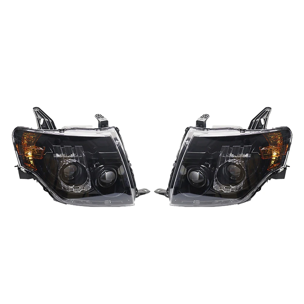 

Светодиодные фары в сборе для Mitsubishi Pajero 2006-2020: Обновленные высококачественные передние фары, аксессуары, установка Plug and Play