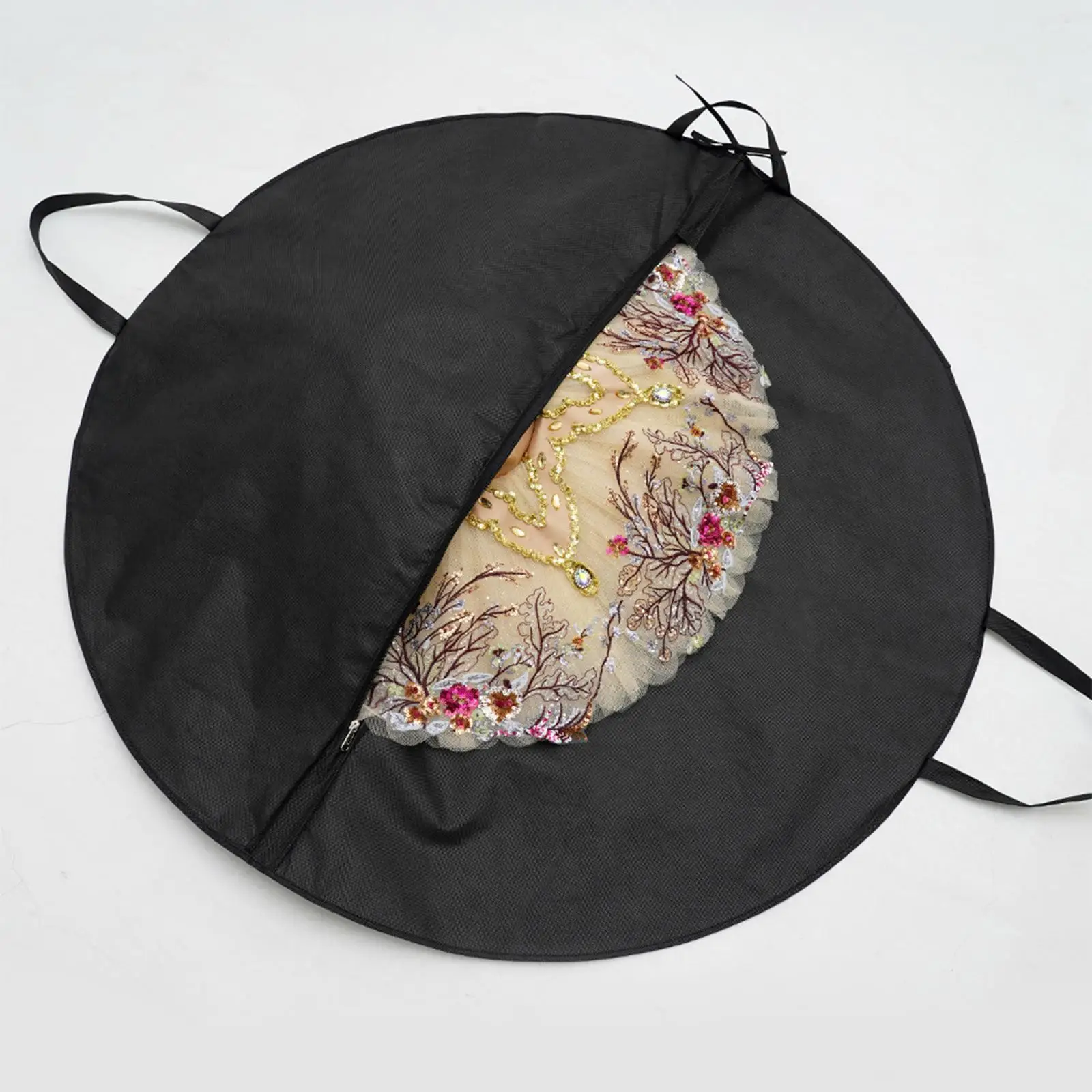 

Ballet Dance Clothes Bag Durable Non Woven Fabric Dress Storage Tote with Shoes Bag for Performance