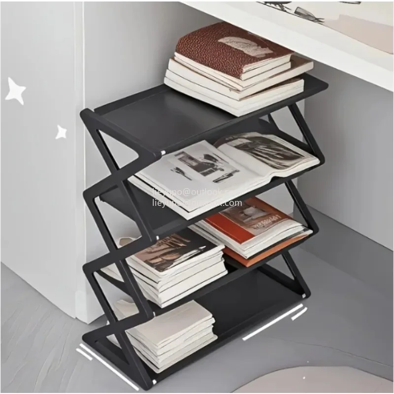 

4Layer X-Type Multi Layered and Space Saving Shoe Rack,Solid Color Simple Home Assembly Shoe Rack,Suitable for Porch,Living Room