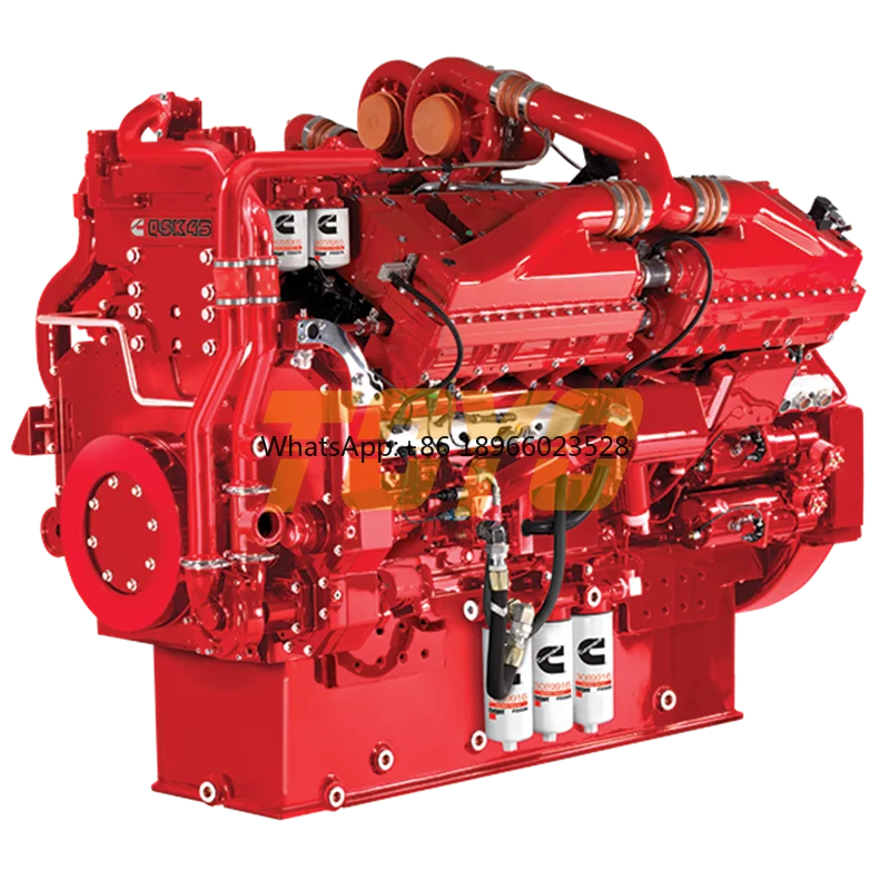 OEM Diesel Engine Assy Complete Engines 125HP Water Cooling  EQB EQB125-20 Diesel Engine For Bus