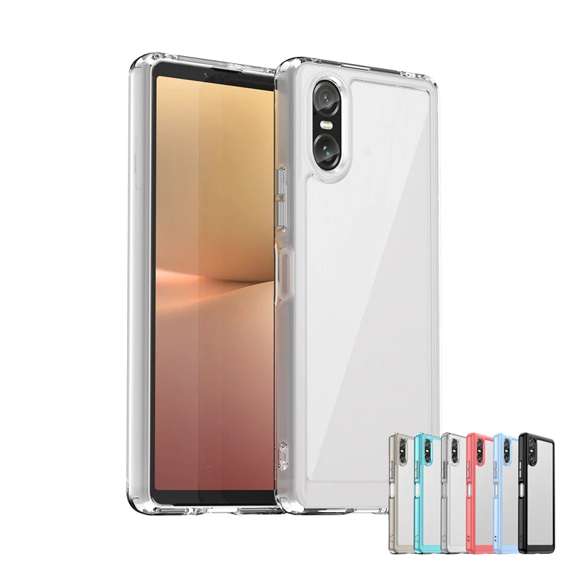 Per Sony Xperia 10 VI Custodia Sony Xperia 1 VI Cover di lusso antiurto rigida PC TPU silicone Cover posteriore per Sony Xperia 10 VI