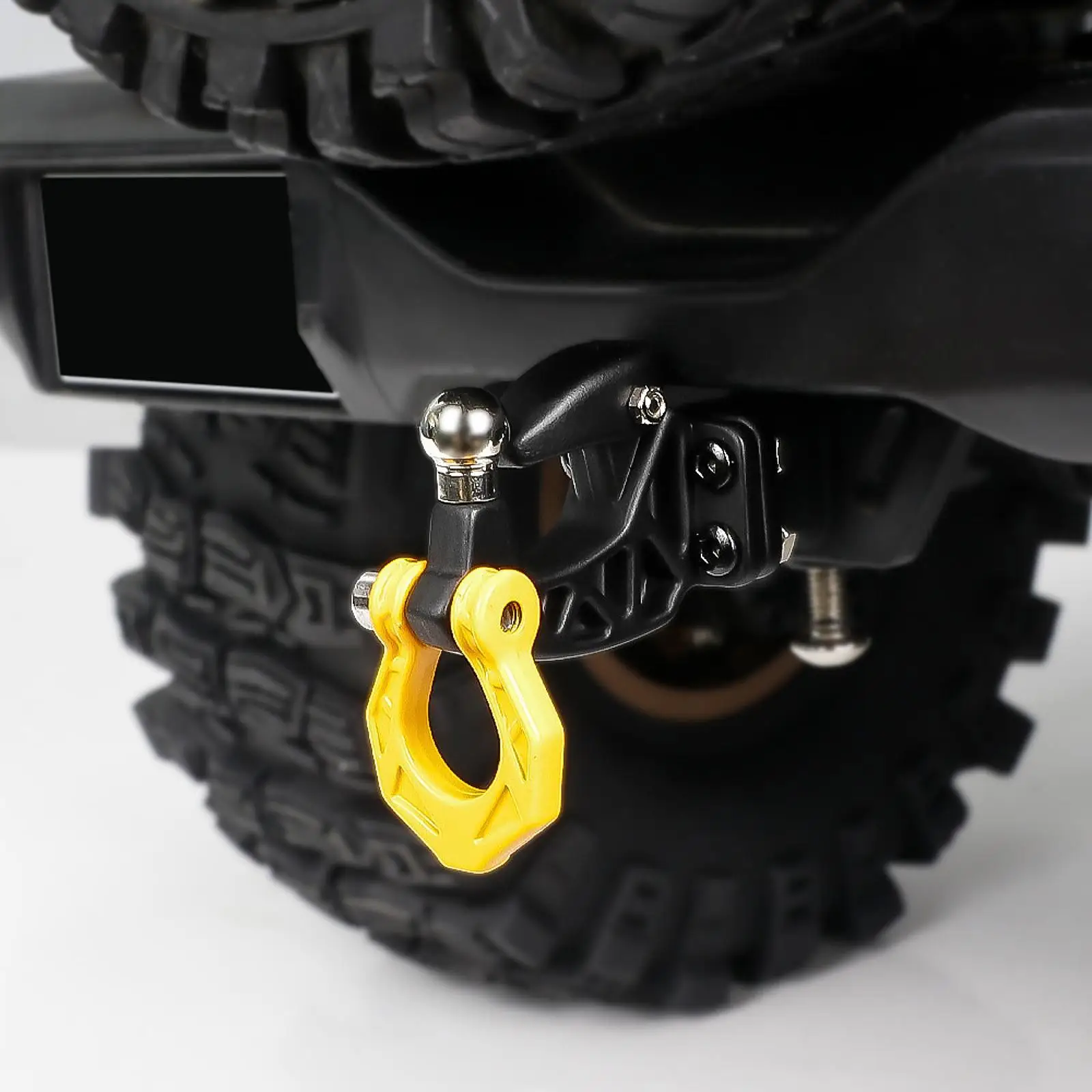 1/10 1/18 Climbing Car Hook Towing Hook for RC Crawler Car DIY Modified yellow
