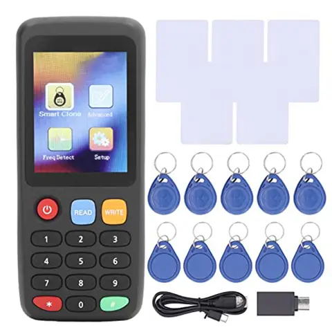 X7 NFC 카드 리더, IC ID 카드용 RFID 카드 복사기 복사기, 스마트 카드 RFID 복사기 ID IC 컬러 스크린 세트 3