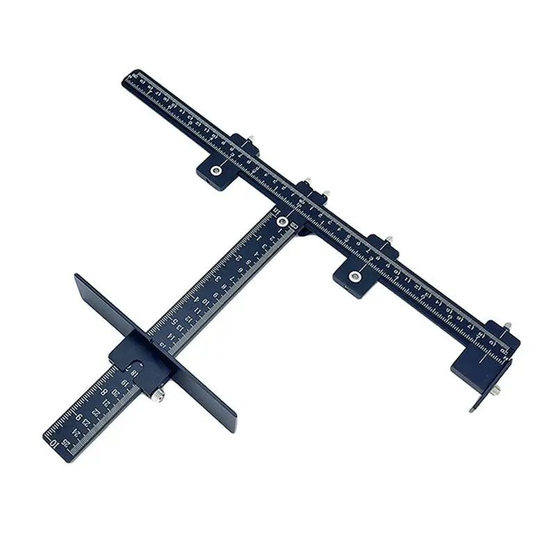 Handle Punch Locator Adjustable Cabinet Hardware Jig Cabinet Door Handle Positioning Punch Handle Drill Guide Locator