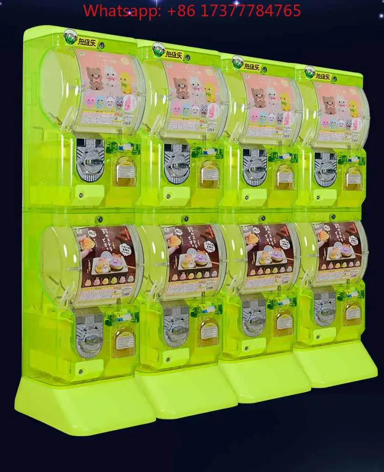 Clear Anime Vending Machine, Factory Price Children Toy Vending Equipment for Kids